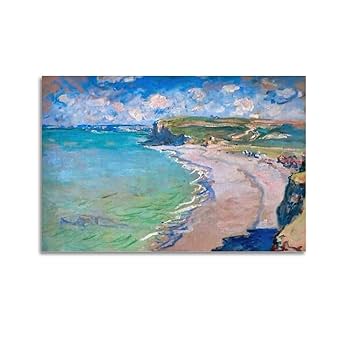 クロード・モネ、Ｃｌａｕｄｅ Ｍｏｎｅｔ、トルーヴィルの海岸 クロード・モネ 「トルーヴィルの海岸」 [21780999]のアート作品